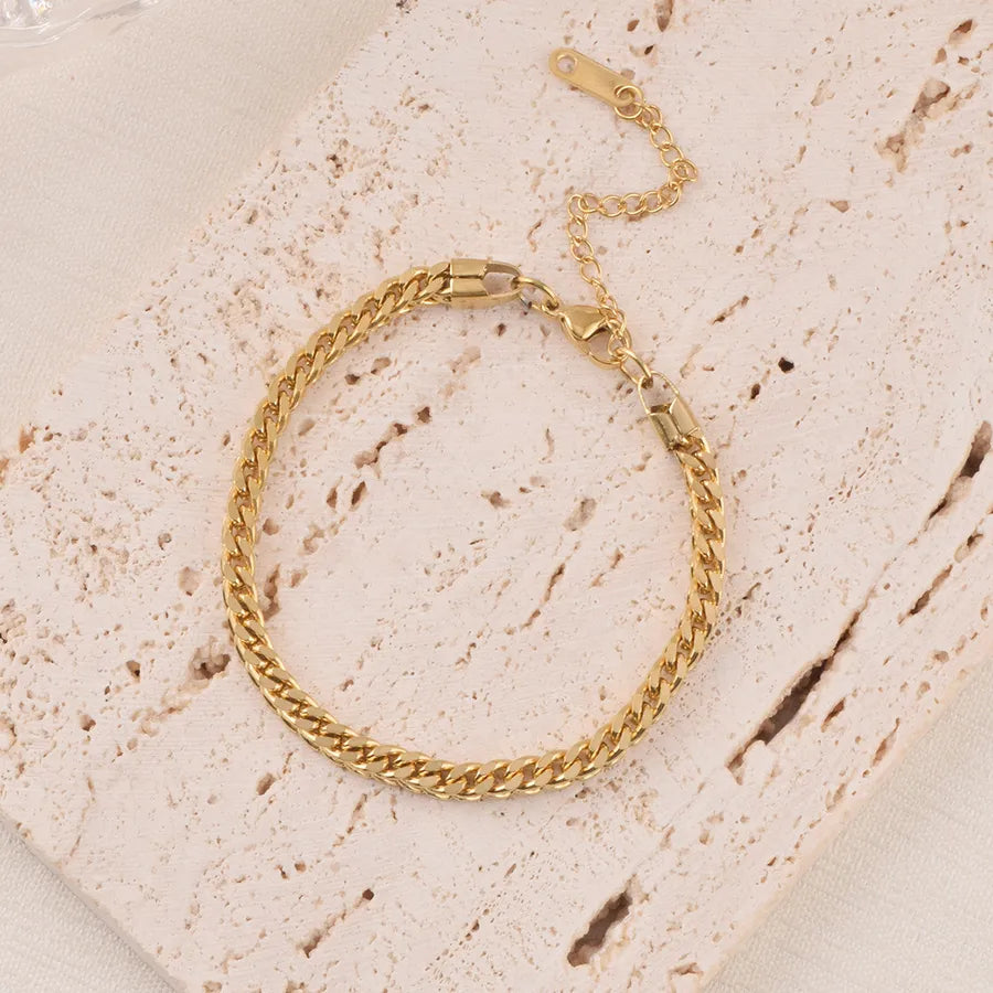 Elegant Diamond Chain Bracelet for Women SL0046