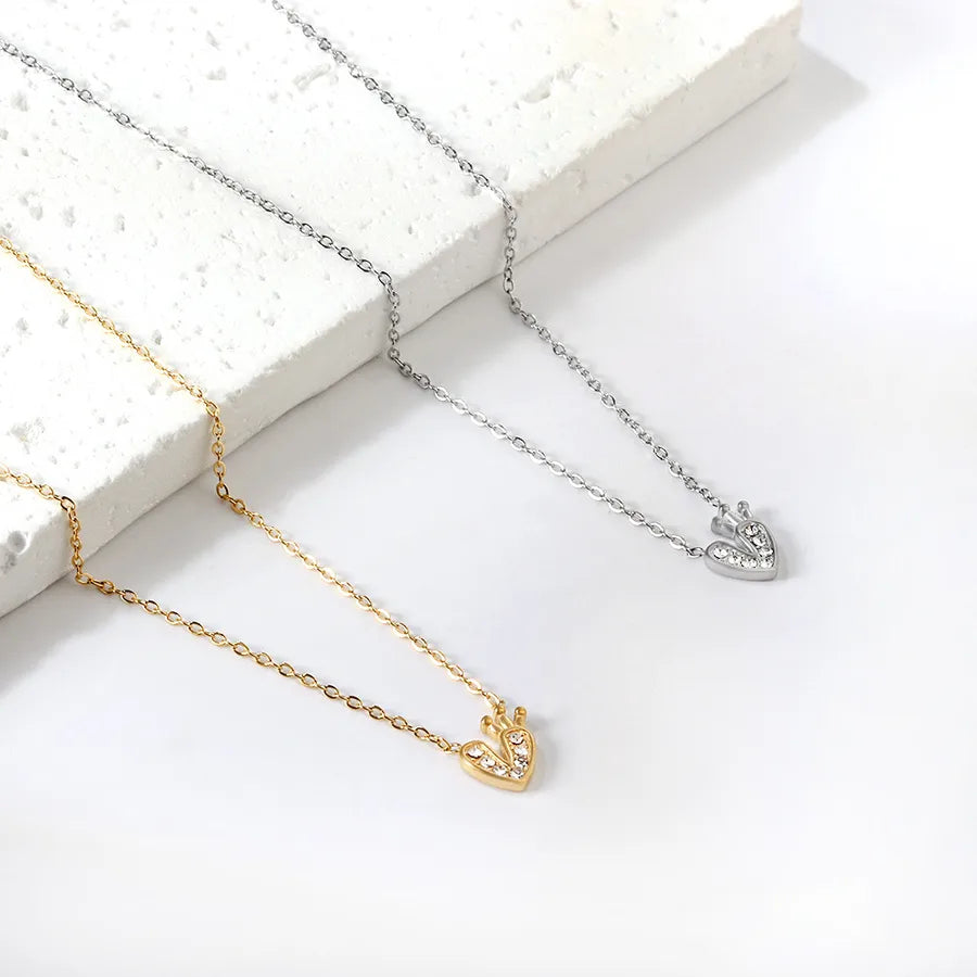 Gold Plated Star Butterfly Heart Pendant Necklace