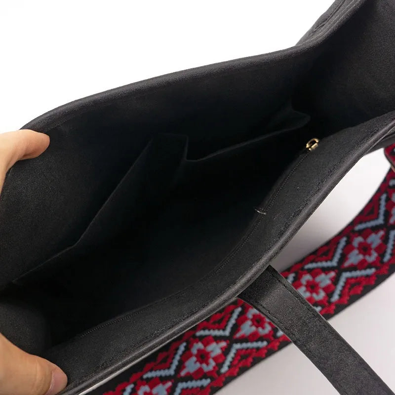 Vintage Faux Leather Square Crossbody Bag - Smiling Maria - Everything For Women