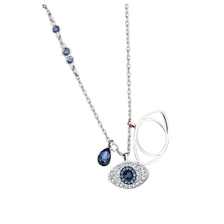 18K Gold Plated Eye Pendant Necklace