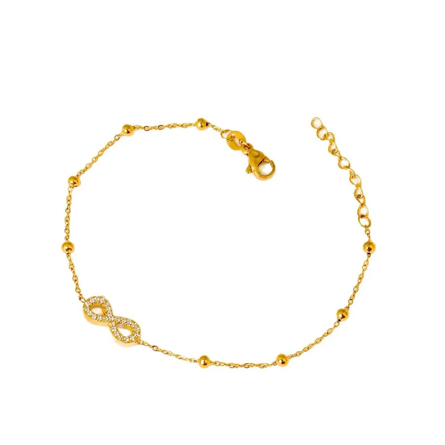 Infinity Stainless Steel Bracelet – PVD Coated