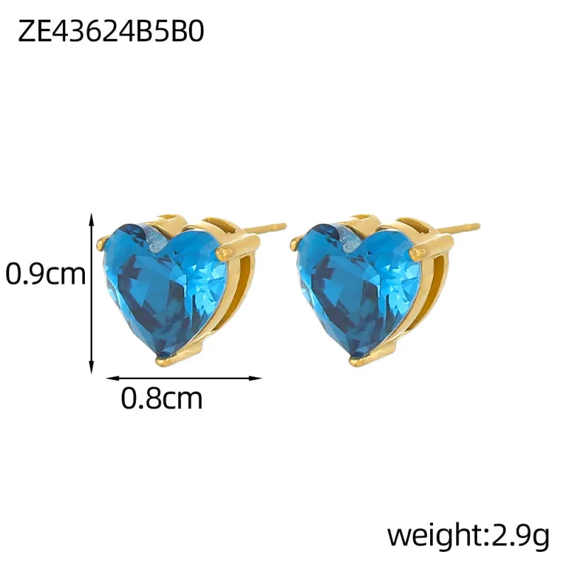 Minimalist Gold Heart Pendant Necklace One Size ZE43624B5B0 9*9*1