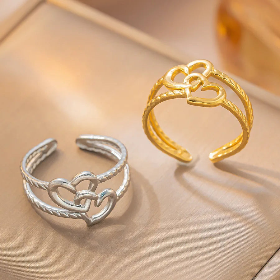 Adjustable Titanium Steel Fashion Ring