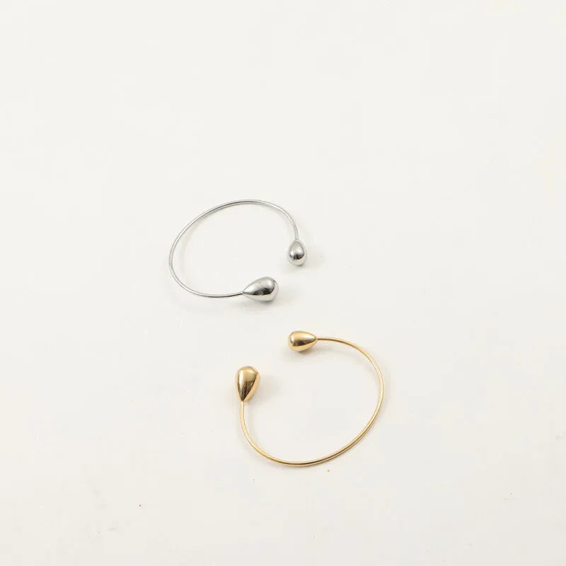 18K Gold Plated Water Drop Stainless Steel Bracelet