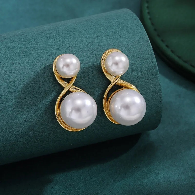 Bold Titanium Steel Large Hoop Earrings ES063