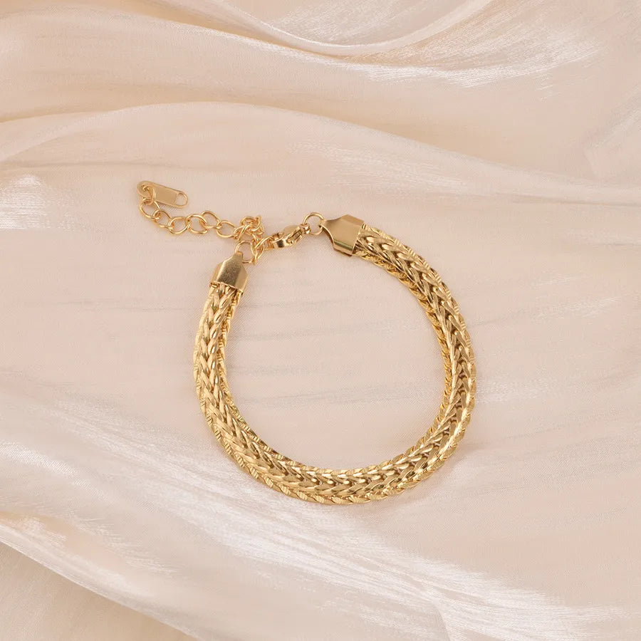 Elegant Diamond Chain Bracelet for Women SL0056