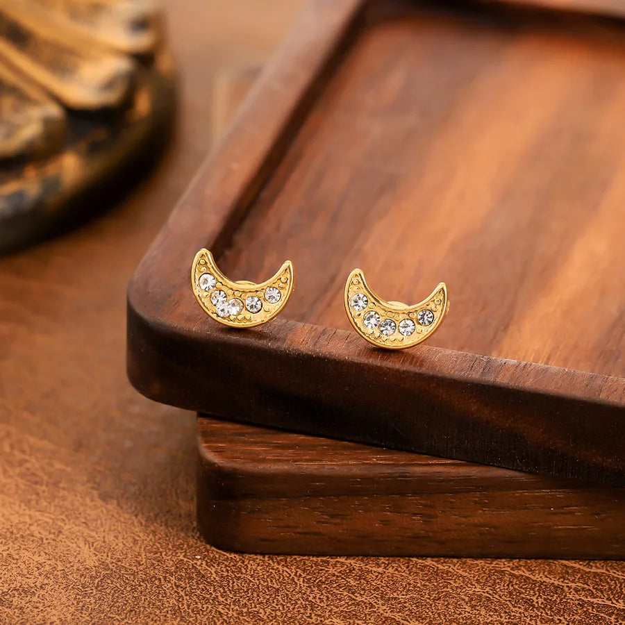 Vintage Sunflower Half Stud Earrings 11#【E1608-A】-Single Earring