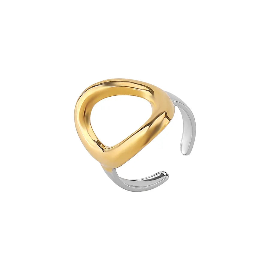 Geometric Stainless Steel Open Ring Style 5
