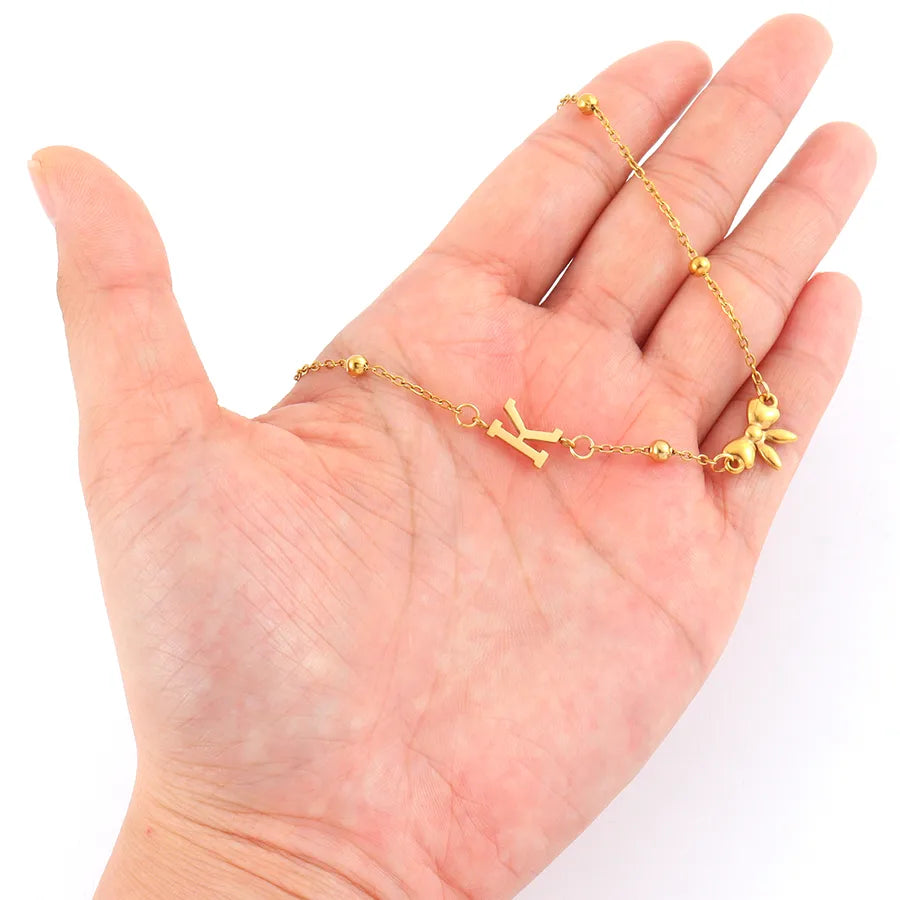 Gold Butterfly Knot Pendant Necklace