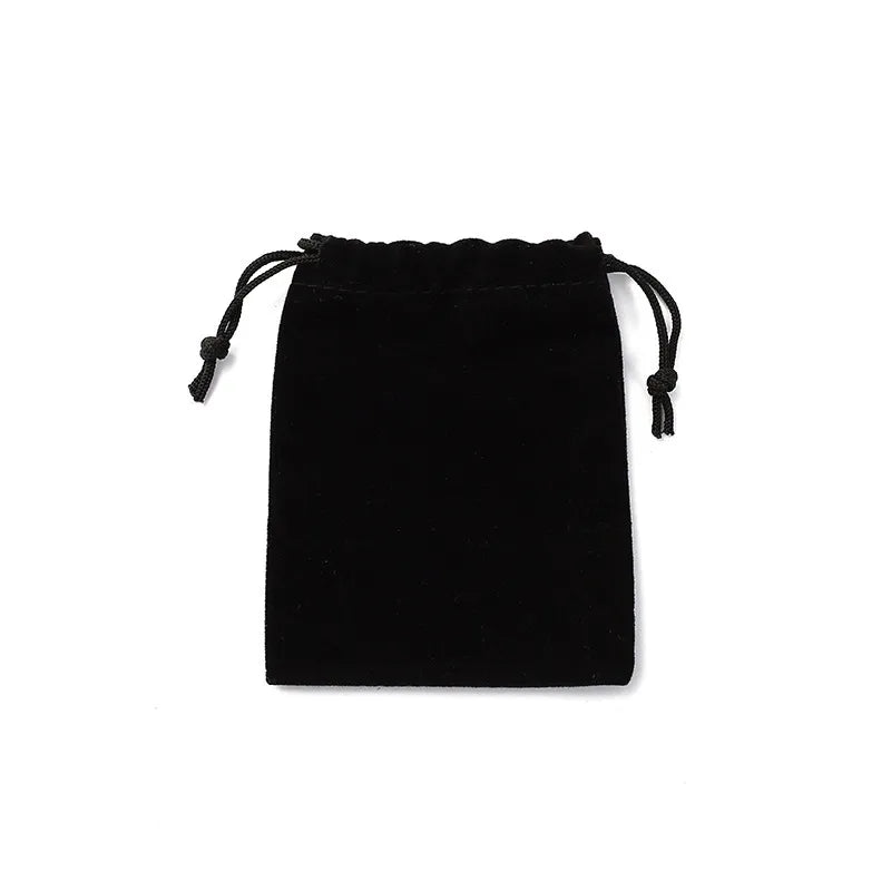 Titanium Steel Stress Relief Whistle Necklace Velvet Bag (10*8)