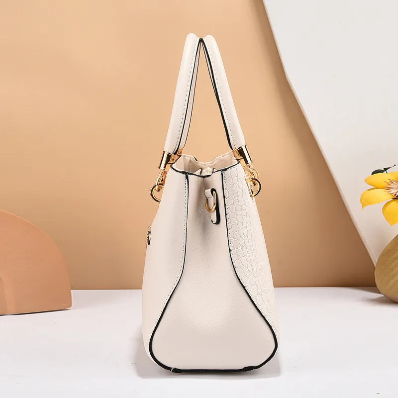 Elegant Large Bucket Shoulder Bag for Women