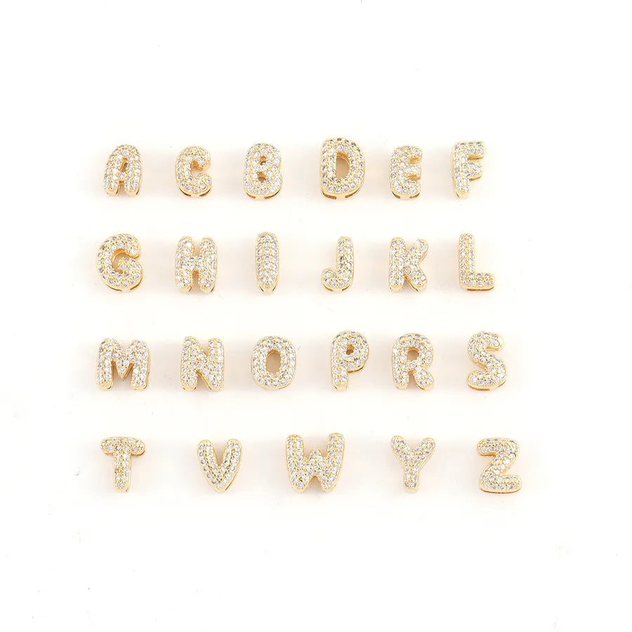 Gold Letter & Bow Pendant Necklace – Stainless Steel