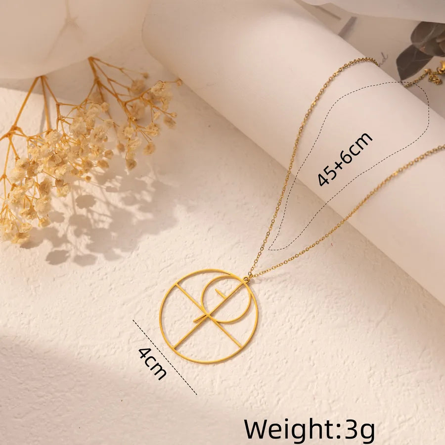 18K Gold PVD Coated Stainless Steel Necklace