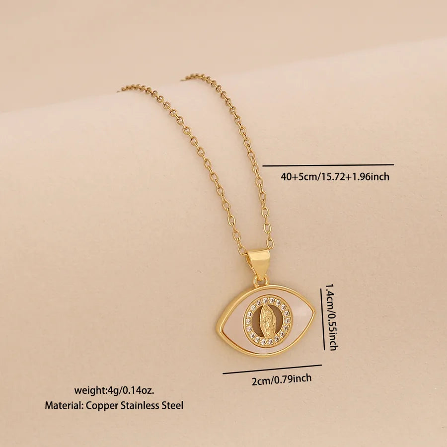 18K Gold Plated Cross & Butterfly Pendant Necklace Average Size Gold 1# Eyes