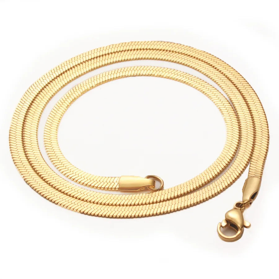 Titanium Steel Geometric Blade Necklace