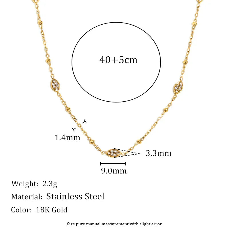 18K Gold Plated Geometric Tassel Necklace Fine Chain Tassel Pendant Collection - Gold -1