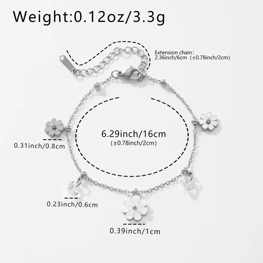 18K Gold Sunflower Pendant Necklace