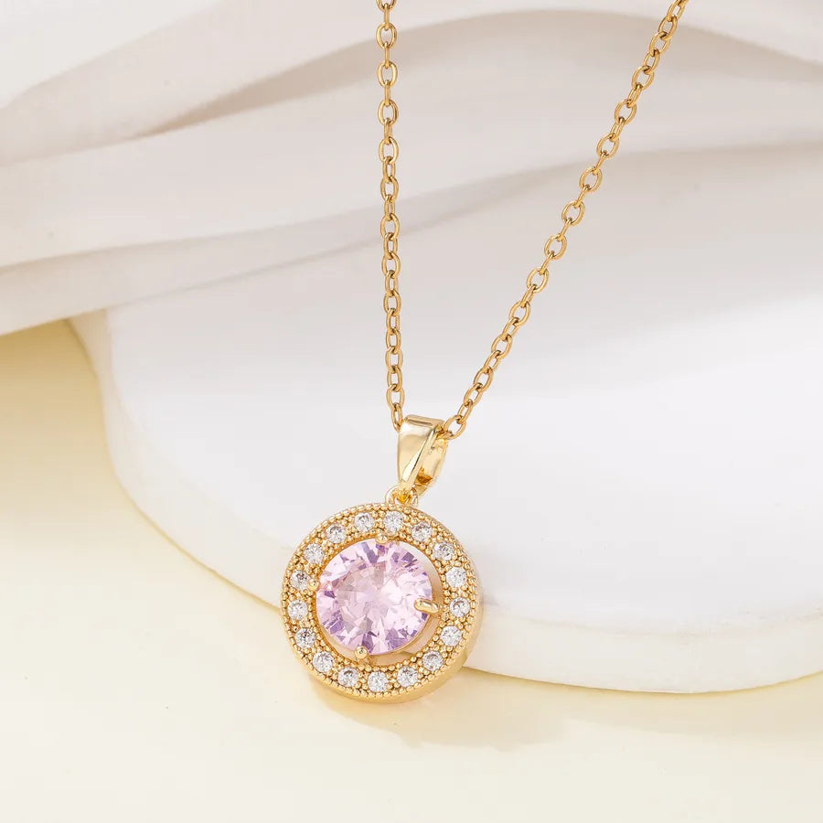 Luxury Floral Pendant Necklace for Women