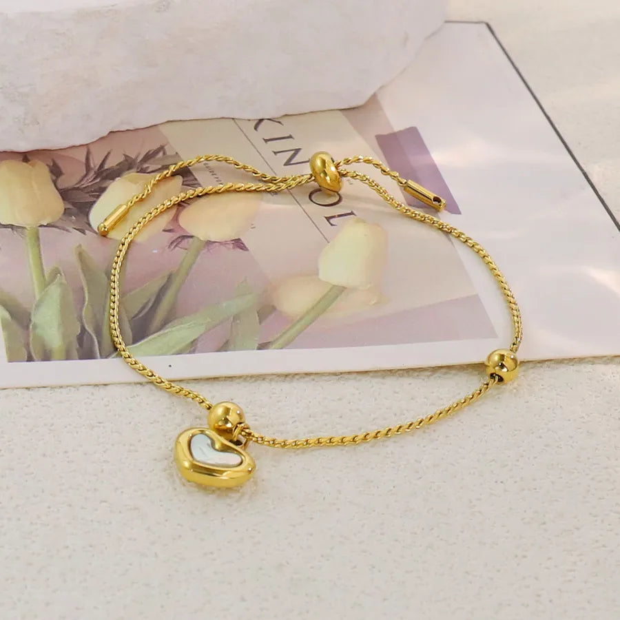 Gold Plated Stainless Steel Asymmetric Bracelet