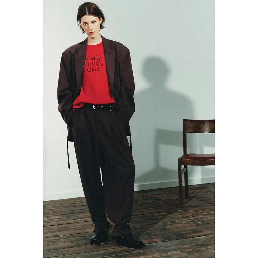 Women's Belted Blazer & Pants Set