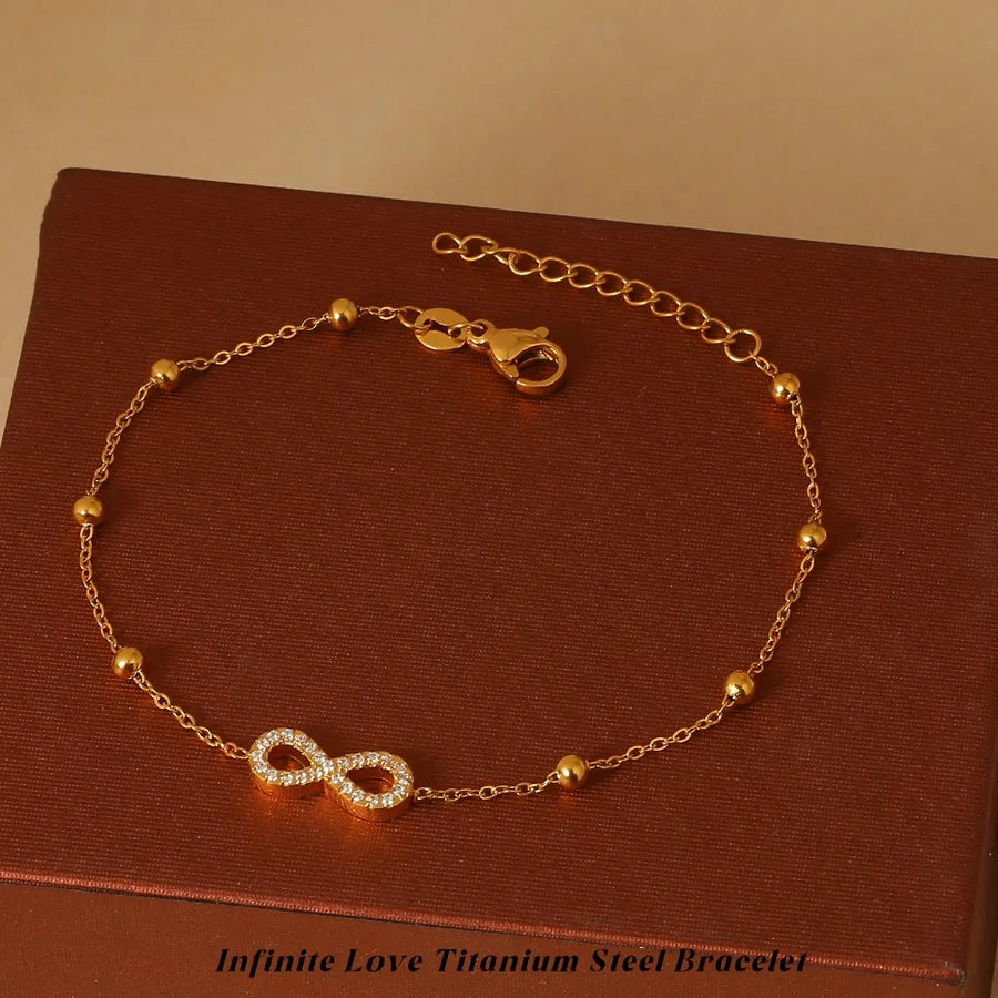 Infinity Stainless Steel Bracelet – PVD Coated