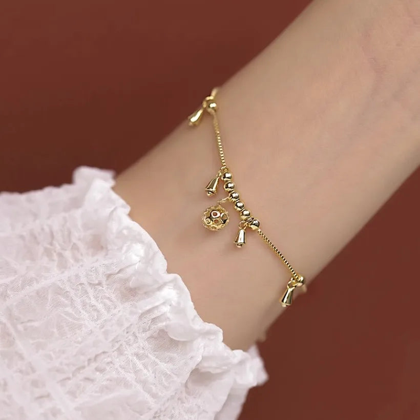 Elegant Bell Charm Women's Ankle Bracelet