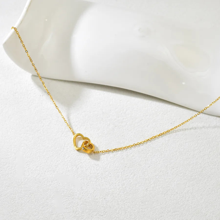 Gold Heart Anklet for Women – Stainless Steel