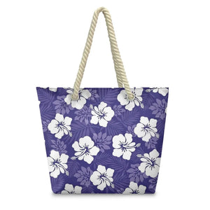 Daisy Print Jute Rope Tote Bag – Smiling Maria - Smiling Maria - Everything For Women