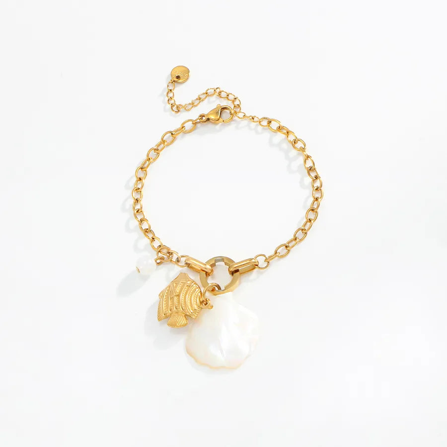 18K Gold Plated Tropical Fish Bracelet