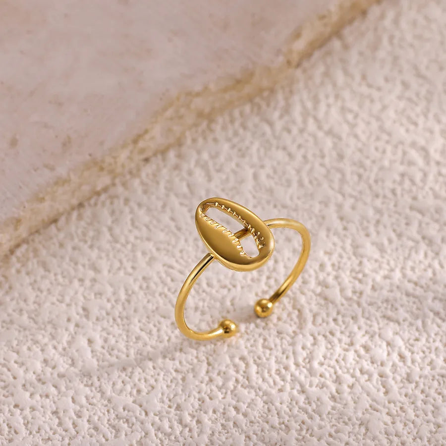 Retro Gold Zircon Flower Ring for Women Adjustable Opening G9068231