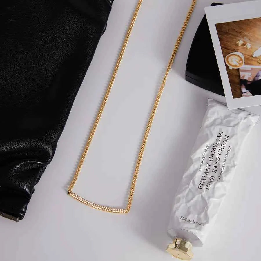 18K Gold Smiley Face Necklace for Women