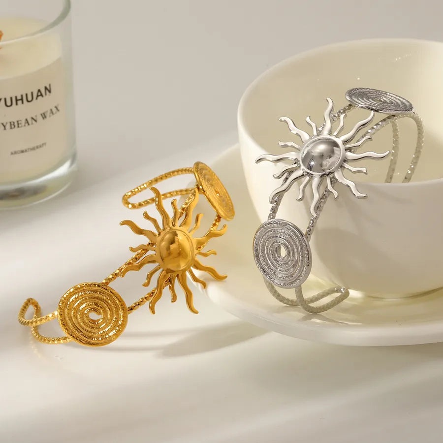 18K Gold Plated Stainless Steel Women's Bracelet