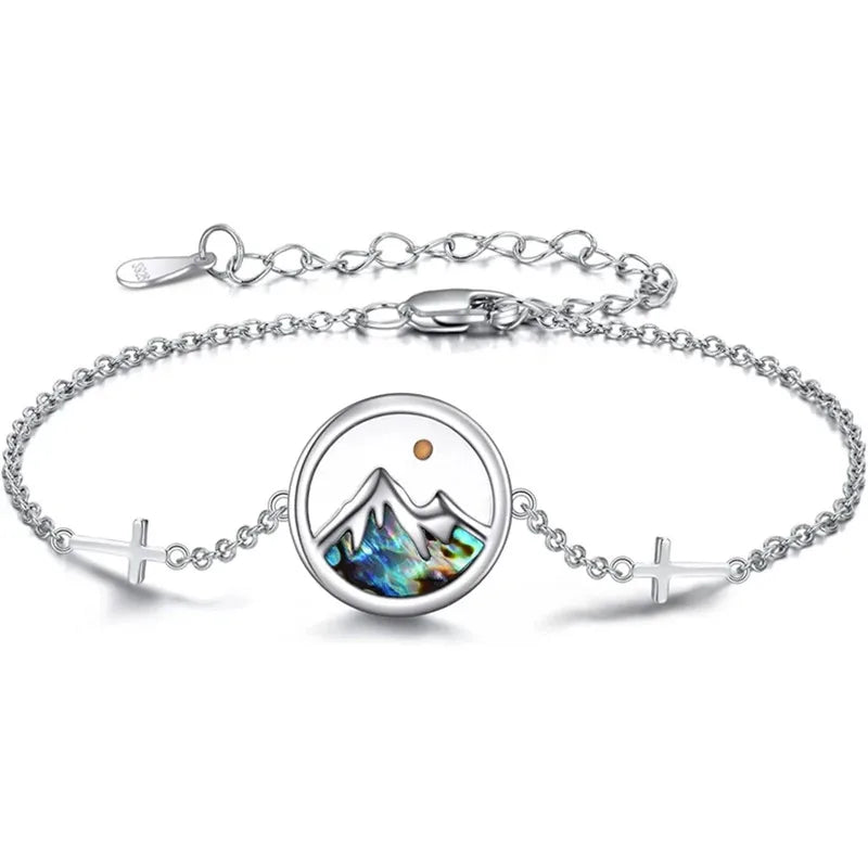 Stainless Steel Mountain Mustard Seed Bracelet