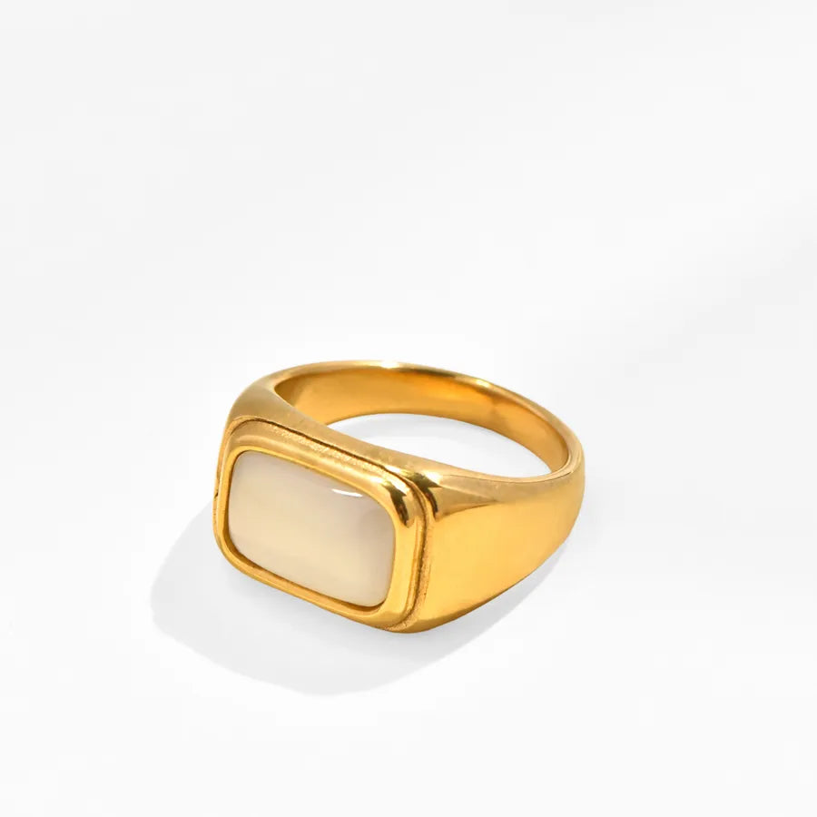 18K Gold Plated Stainless Steel Nordic Ring 5773001