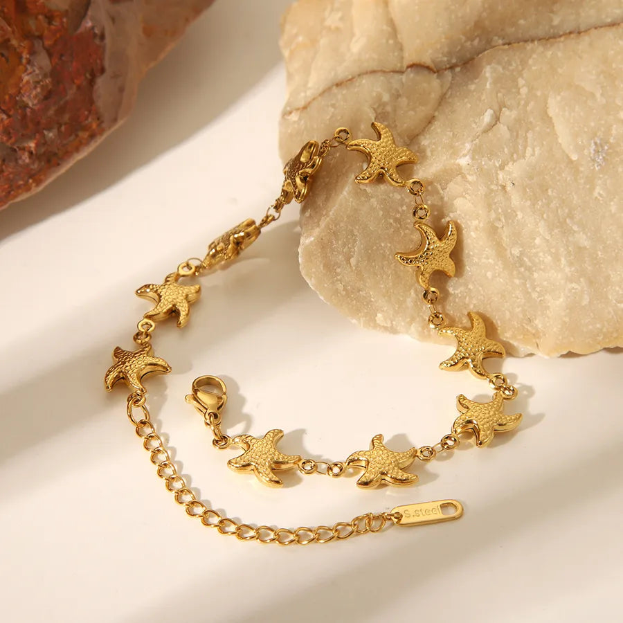 Luxury Titanium Steel Charm Bracelet