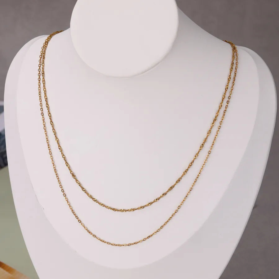 18K Gold Butterfly Pendant Necklace