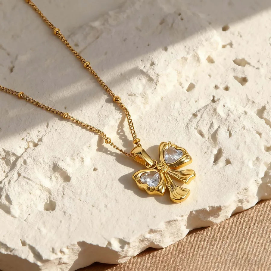 Elegant Butterfly Pendant Necklace for Women