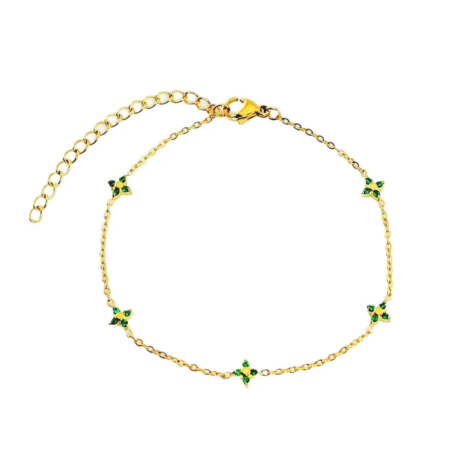 Four Leaf Clover Starry Sky Bracelet
