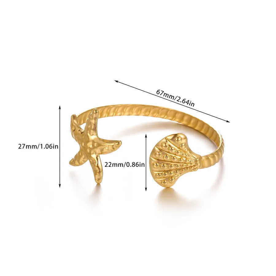 Geometric Butterfly & Flower Open Bangle Bracelet B1837G