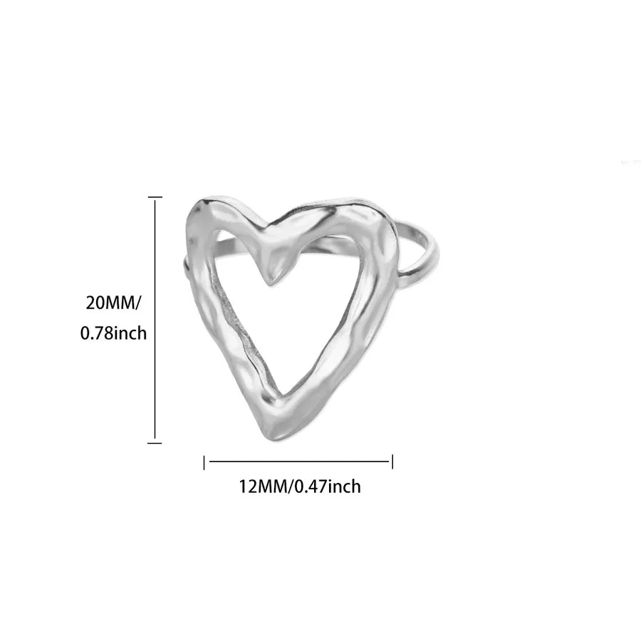 Gold Plated Geometric Open Ring 5