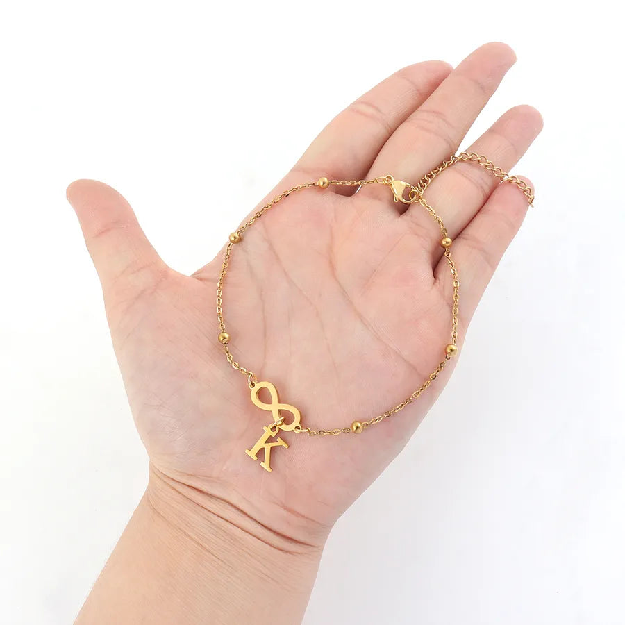 Gold Infinity Anklet – 18K Plated Stainless Steel