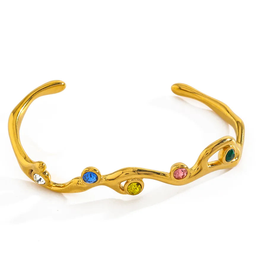 18K Gold Plated Stainless Steel Women's Bracelet