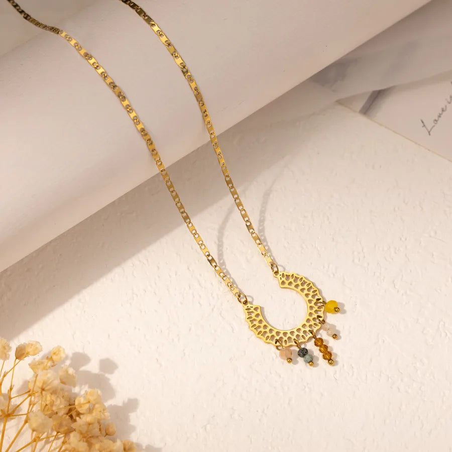 18K Gold PVD Coated Stainless Steel Necklace