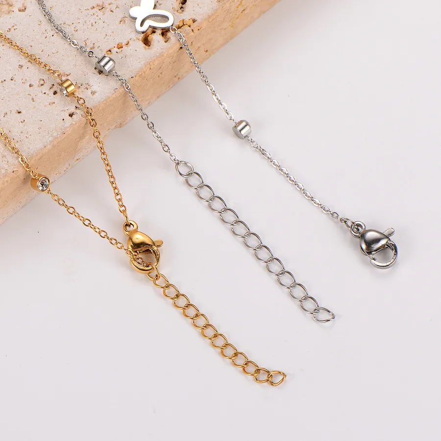 Gold Butterfly Anklet for Women – Stainless Steel