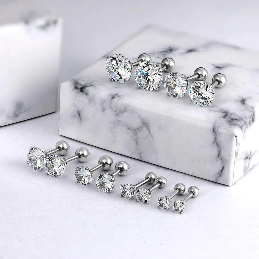 18K Gold PVD Coated Stainless Steel Ear Studs