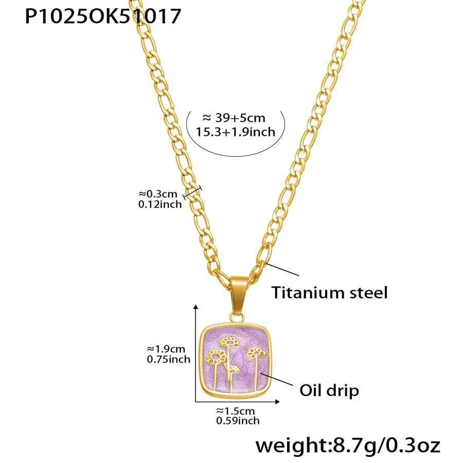 18K Gold Heart Lock Necklace with Zircon Charms