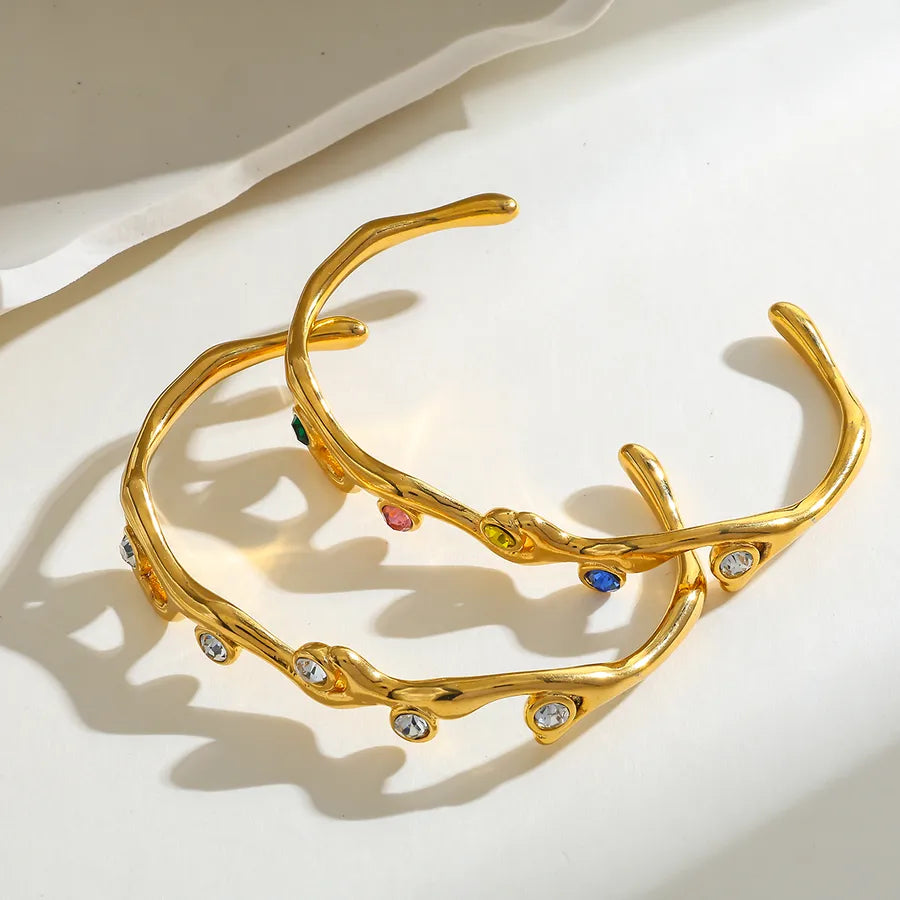 18K Gold Plated Stainless Steel Women's Bracelet