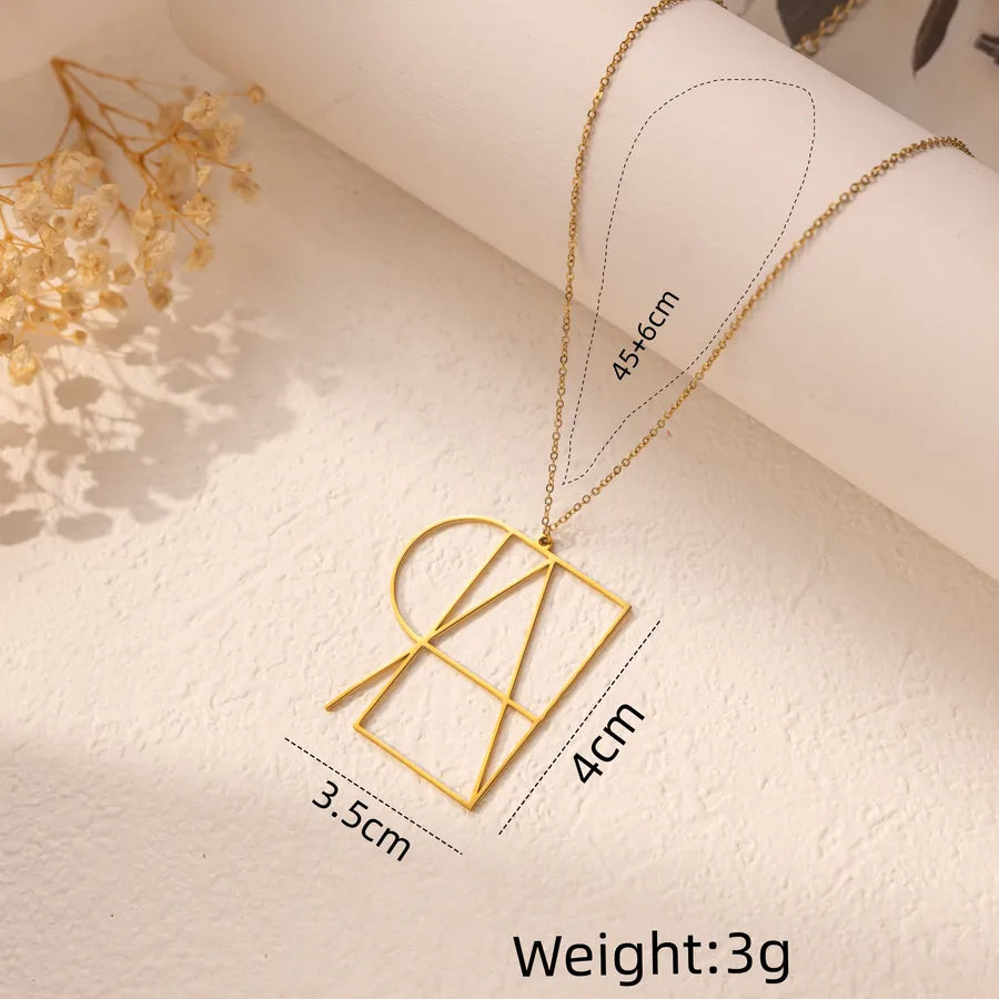 18K Gold PVD Coated Stainless Steel Necklace