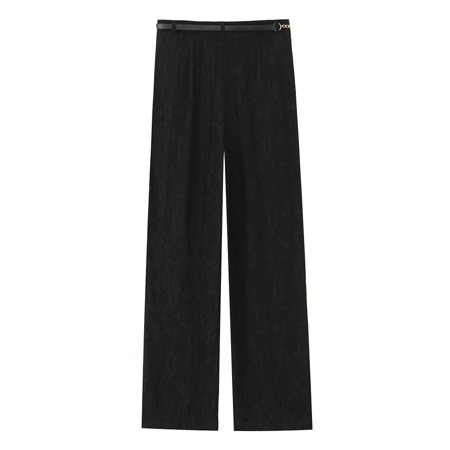 Women's Embroidered Blazer & Pants Set