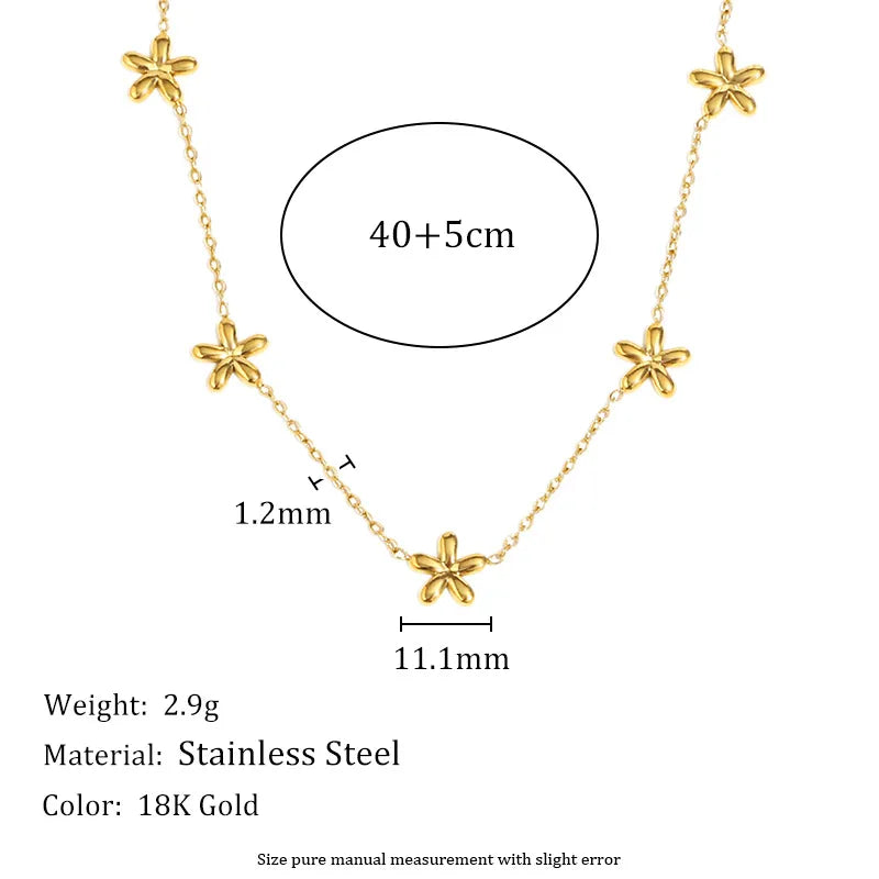 18K Gold Plated Geometric Tassel Necklace Fine Chain Tassel Pendant Collection - Gold -4